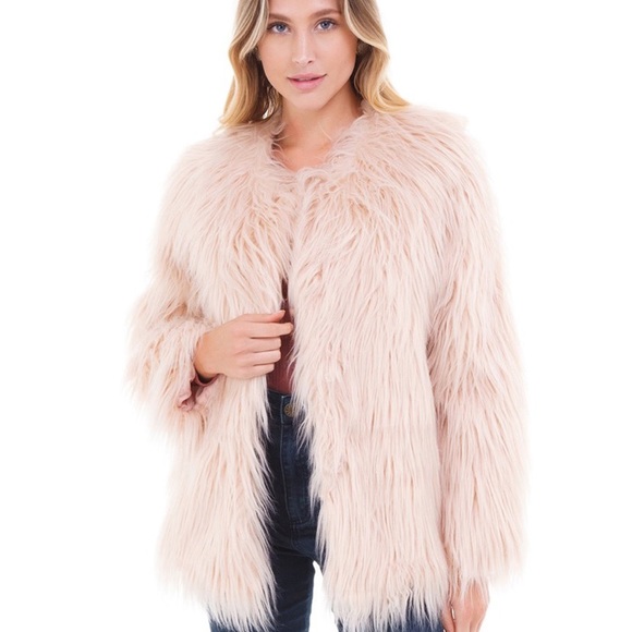 Lost+Wander faux fur jacket - Picture 3 of 4